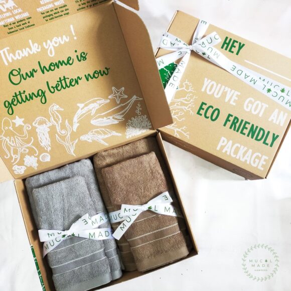 Handuk Serat Bambu Gift Set Anti Tungau Anti Bakteri